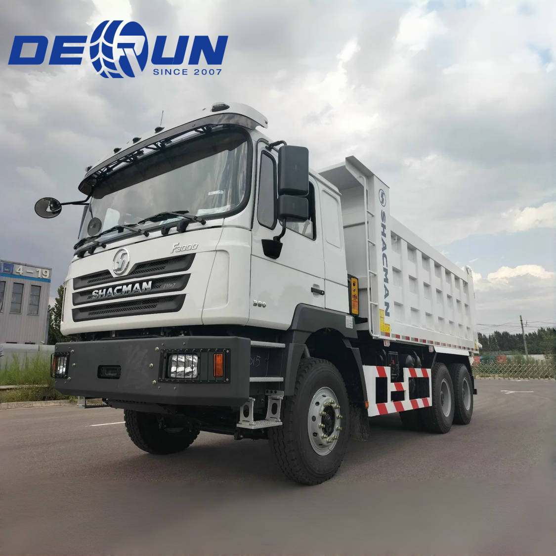 Shucman f3000 6x4 र 8x4 डम्प ट्रक