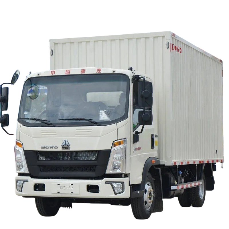 Sinotruk HOWO 4x2 ब्रान्ड नयाँ 5 टन लाइट भ्यान ट्रक
