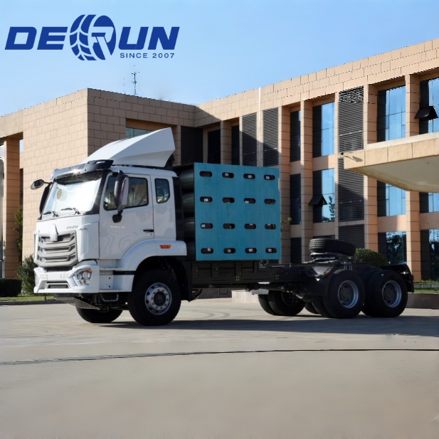 Sinotruk Howo 6x4 CNG NX ट्रयाक्टर ट्रक