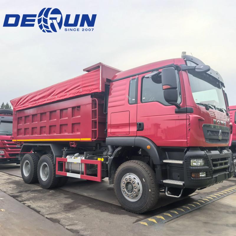 Sinotruk Howo TX 6x4 336HP डम्प ट्रक इथियोपिया र जिबूतीको लागि