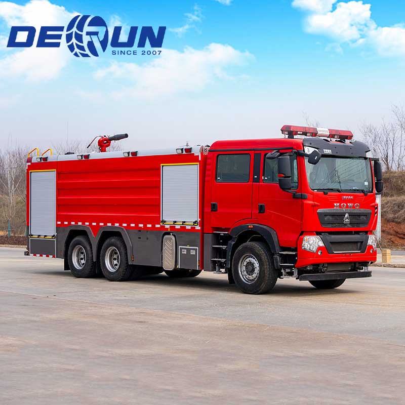 Sinotruk Howo 6x4 फायर फाइटिंग ट्रक